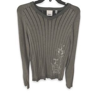 Buffalo David Bitton Witaly Graphic Sweater Sz M